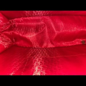Christian Dior Embroidered canvas book tote